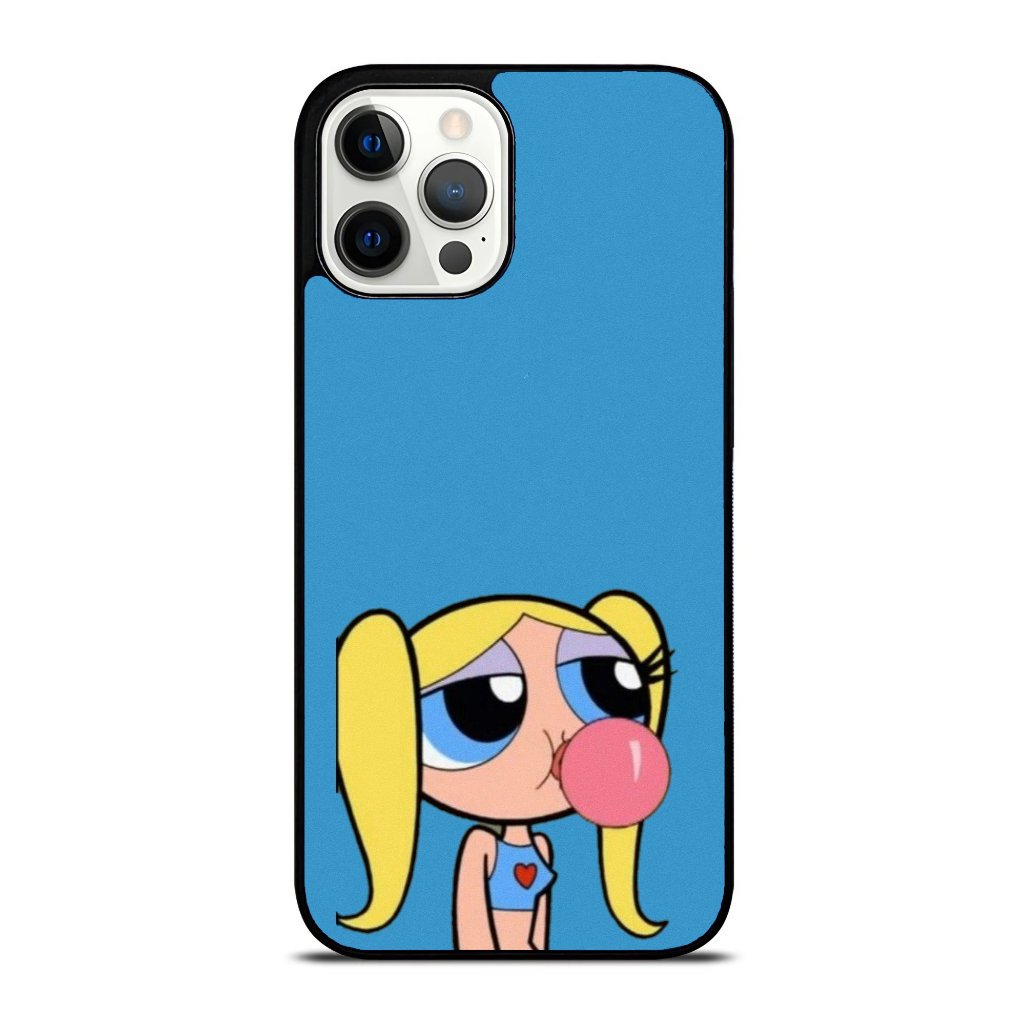Bubbles Blue Background Iphone Case